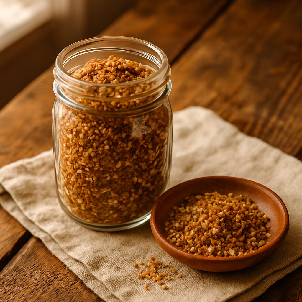 Almond Dukkah - a crunch brick from the Food Bricks meal prep system