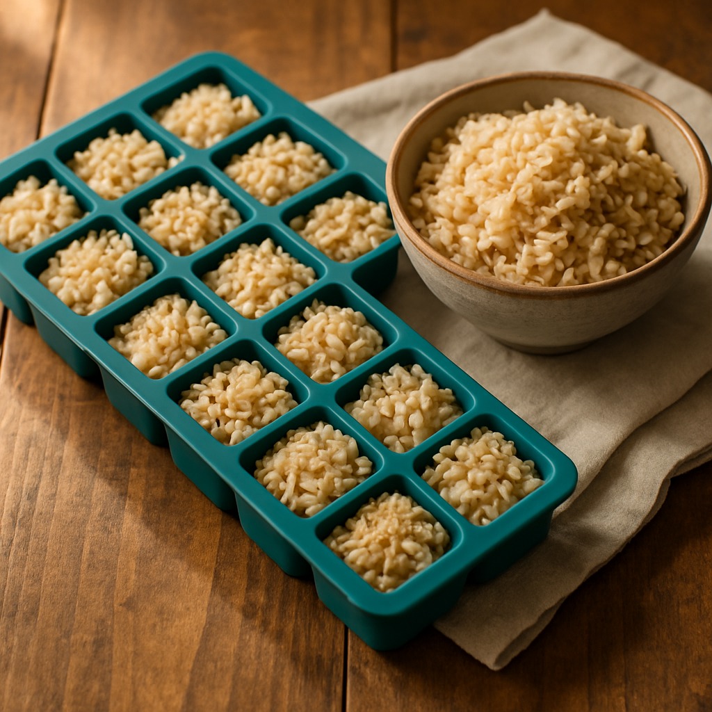 Brown Rice Batch - a carb brick from the Food Bricks meal prep system