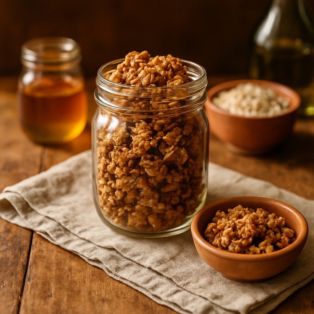 Granola Crunch - a crunch brick from the Food Bricks meal prep system