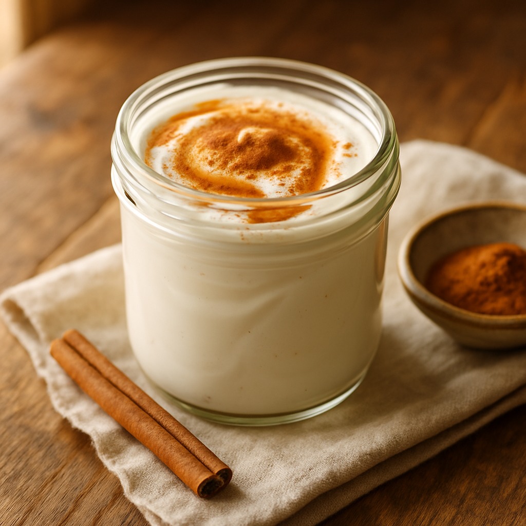 Maple Cinnamon Yogurt - a sauce brick from the Food Bricks meal prep system