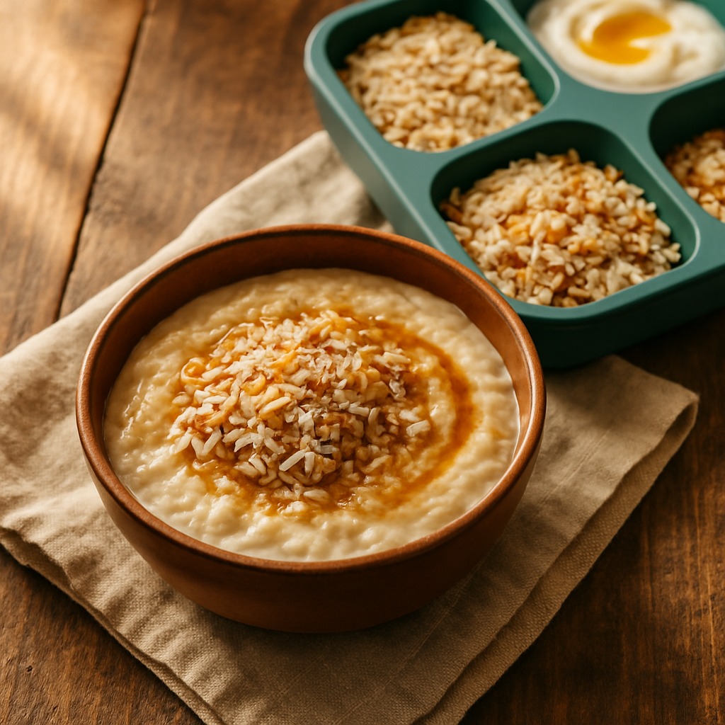 Maple Oat Crunch Bowl - a combo from the Food Bricks meal prep system