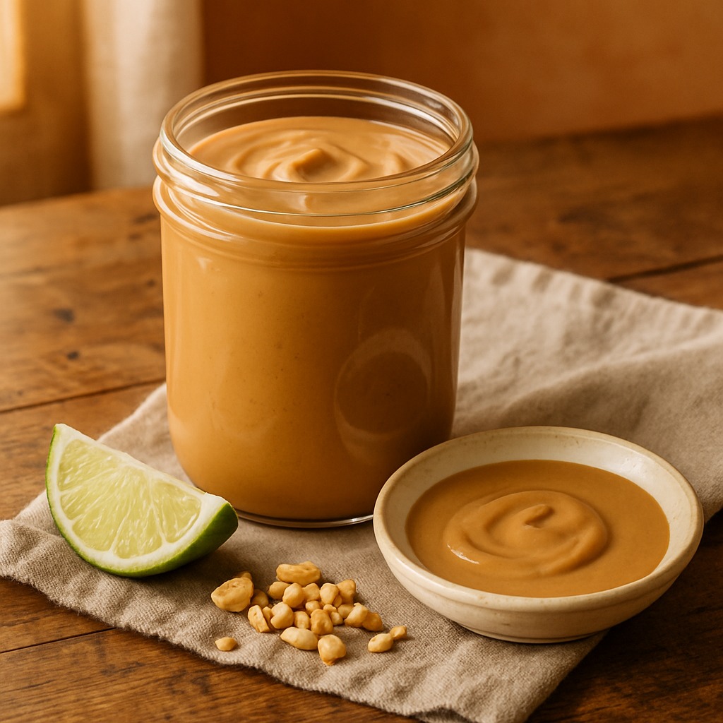 Peanut Lime - a sauce brick from the Food Bricks meal prep system