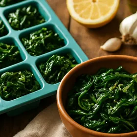 Lemon Spinach Saute