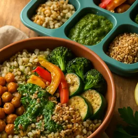 Mediterranean Grain Bowl